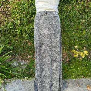 ✨vintage paisley maxi skirt